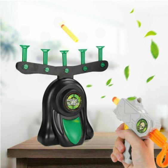 Belro floating ball shooting game toy with colorful floating balls and a target for kids' fun and entertainment.