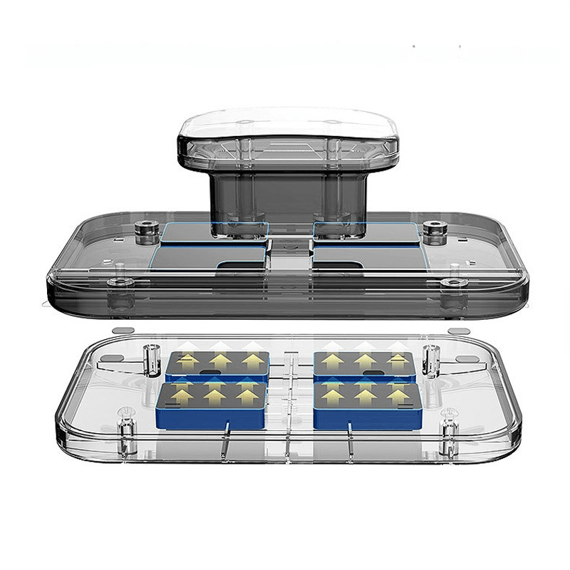 Belro automatic double-sided magnetic window cleaner with blue and white casing, designed for efficient glass cleaning.