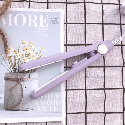 Belro ceramic mini hair curling iron, compact and portable for creating curls and waves in hair, health and beauty hair care tool