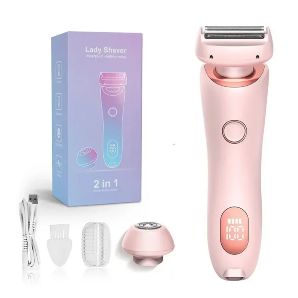 Belro women's razor with a sleek handle and multiple blades, designed for smooth and comfortable shaving.