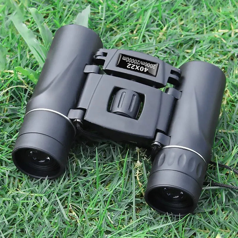 Belro Military HD 40x22 binoculars with professional hunting telescopes, featuring large lenses and sturdy black body.