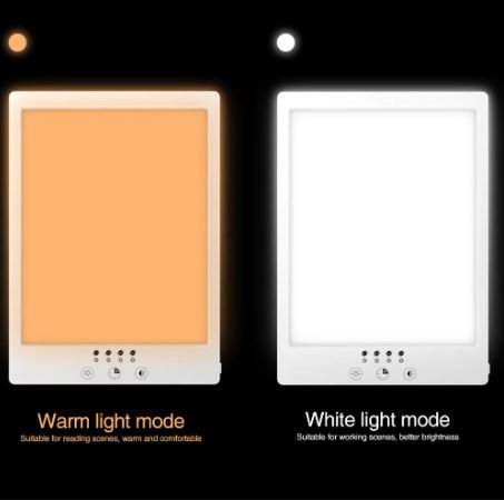 Belro Light Therapy Sunlight Lamp for health and beauty, bright white light with a sleek design for improved mood and wellness.