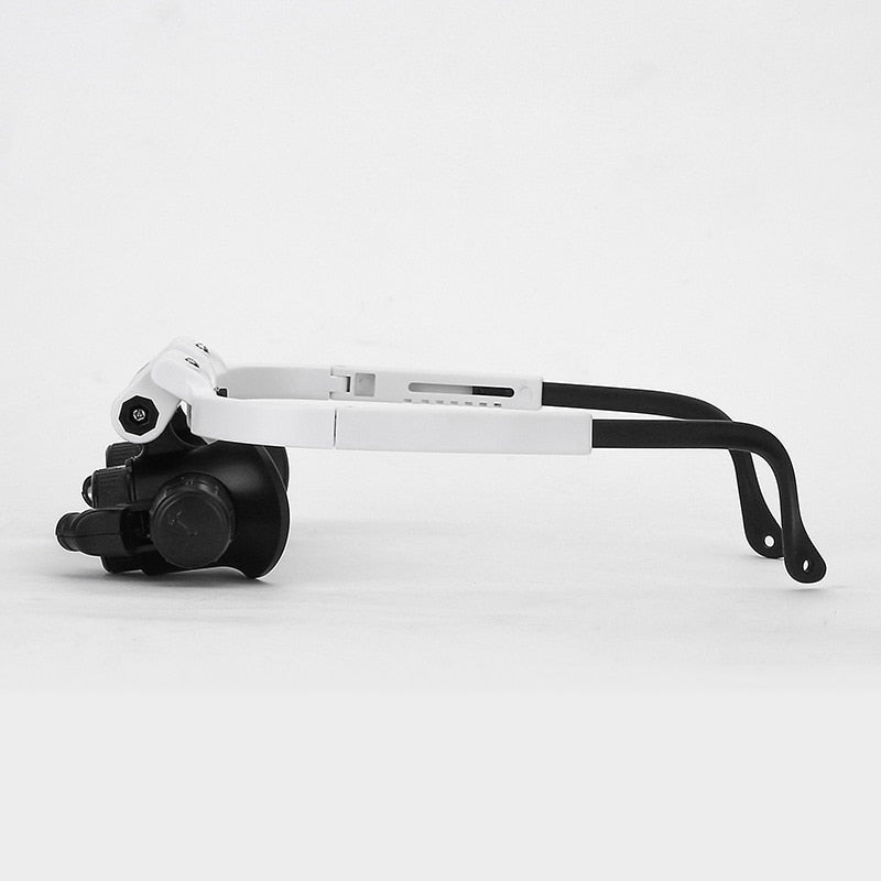 Belro HD magnifying glasses with LED lights, featuring clear lenses for detailed viewing and comfortable use.