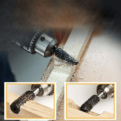 Belro rotary cutter set for precise wood and metal engraving, automotive tools with sharp blades and ergonomic handles.