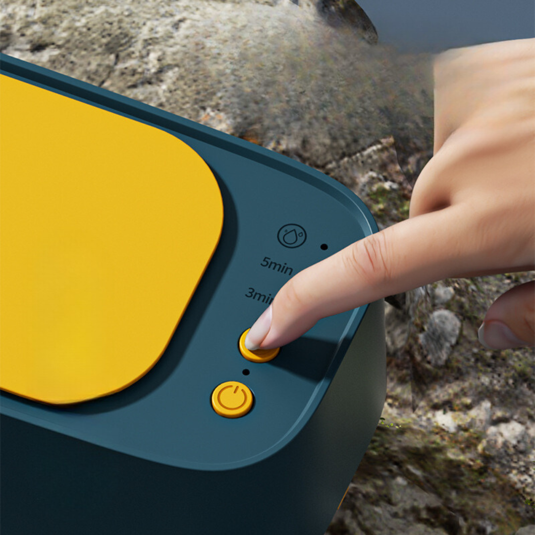 Belro ultrasonic cleaning unit accessory for jewelry, with a stainless steel basin and digital controls.