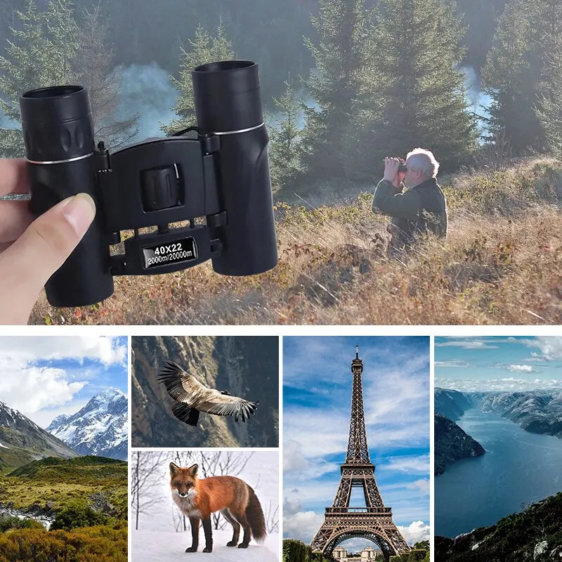 Belro Military HD 40x22 binoculars for professional hunting with durable design and high magnification, perfect for outdoor viewing.