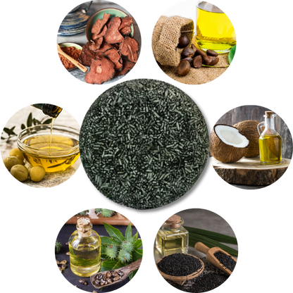Belro natural solid shampoo for gray hair, eco-friendly hair care product designed to enhance and cleanse gray and silver hair.