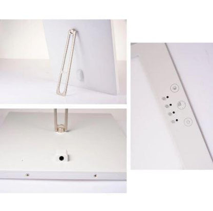 Belro light therapy sunlight lamp for health and beauty, with bright LED panel and adjustable stand for effective light therapy sessions.