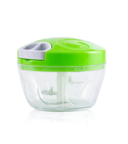 Belro manual mini chopper for kitchen, compact handheld device for easy food chopping and food prep.