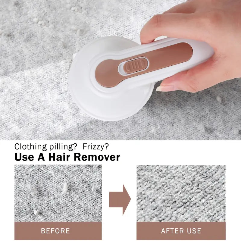 Belro rechargeable electric lint remover for clothing, furniture, and carpets, suitable for home and outdoor use.