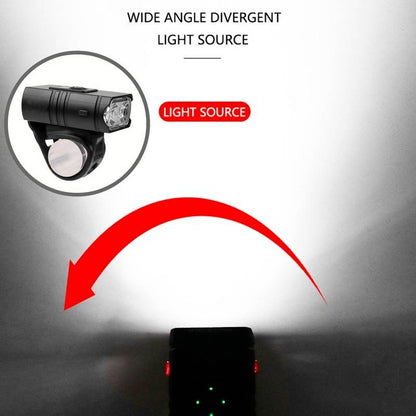 Belro bike headlights and taillights set with bright LED lights for nighttime cycling visibility