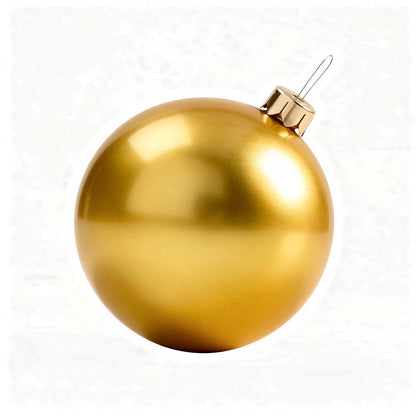 Belro inflatable holiday ball decoration resembling a Christmas ornament, designed for festive indoor or outdoor decor.