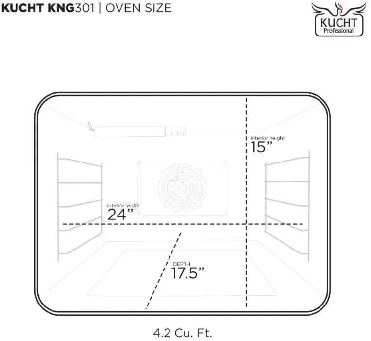 Casavibeo Kucht 30-inch gas range in titanium with four burners and control knobs, modern kitchen appliance for cooking.