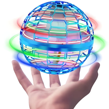 Belro Cosmic Globe flying orb fidget spinner toy with metallic finish, designed for fun and stress relief in Toys & Games category.