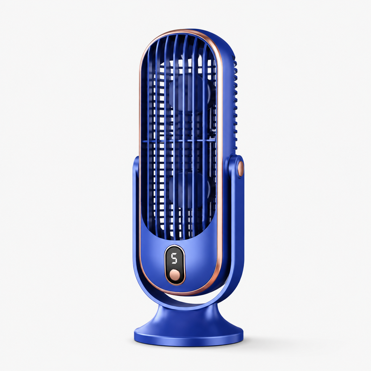 DecorsDeluxe portable battery-operated desktop cooler fan with USB for home and office cooling.