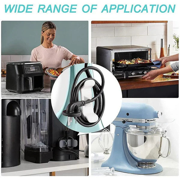 Belro cord organizer for kitchen appliances keeps cords tidy and tangle-free, ideal for home kitchen electronics and small appliances.