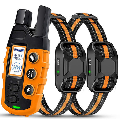 Belro waterproof 1000 m remote dog training collar with rechargeable e-collar, designed for effective pet training and outdoor use.