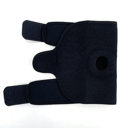 Belro Meniscus Knee Brace, adjustable support accessory with straps, designed to stabilize and protect the knee joint.