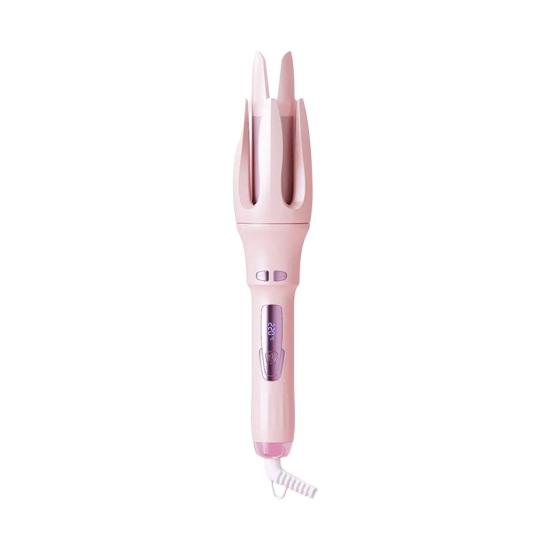 Belro automatic hair curler with curling barrel and digital controls, creating beautiful curls quickly and easily.
