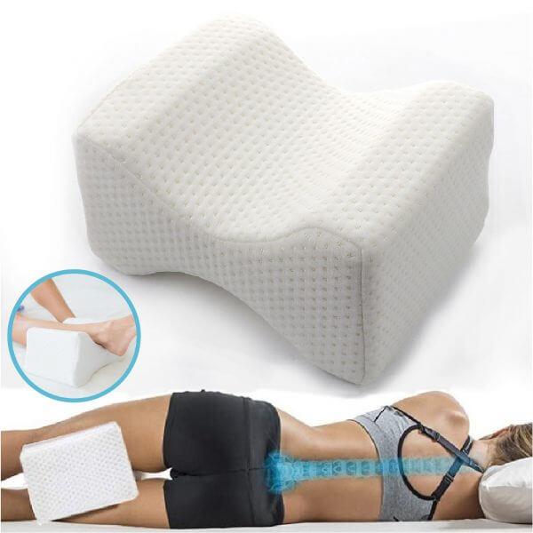 Belro memory foam leg pillow for health and beauty, ergonomic design for comfort and support during rest.