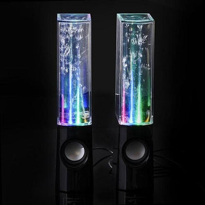 Belro Dancing LED Water Speaker with colorful lights, electronic lighting device, featuring water display and LED illumination.