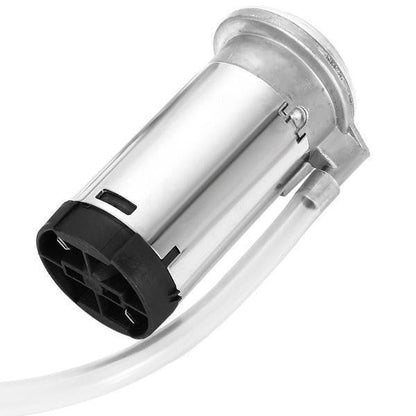 Belro 50 Db train horn with air compressor, electronic audio device, featuring a large horn and compact air compressor unit.