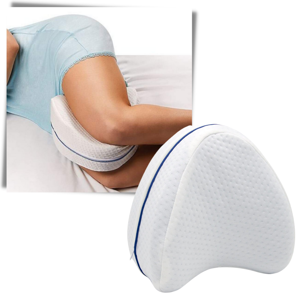 Belro orthopedic knee and leg cushion with memory foam, designed for support and comfort in health and support brace applications.