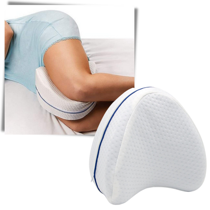Belro orthopedic knee and leg cushion with memory foam, designed for support and comfort in health and support brace applications.