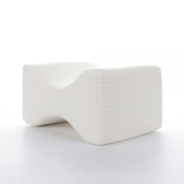 Belro memory foam leg pillow for health and beauty, showing a contoured cushion designed for leg support and comfort.