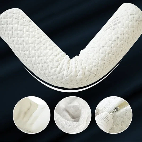 Belro memory foam neck roll pillow for neck support and comfort in health and beauty applications.