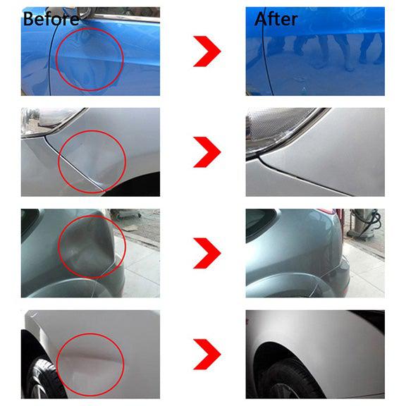 Belro car dent repair puller tool for paintless dent removal, shown with handle and pulling attachment for auto dent repair.
