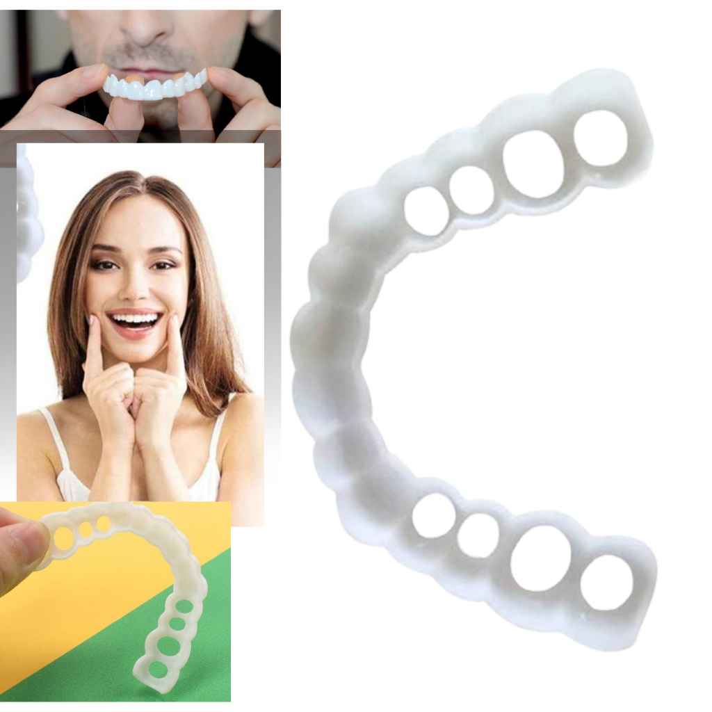 Clear Belro dental aligners for teeth straightening, showcasing the smooth, transparent oral health appliance on a clean background.