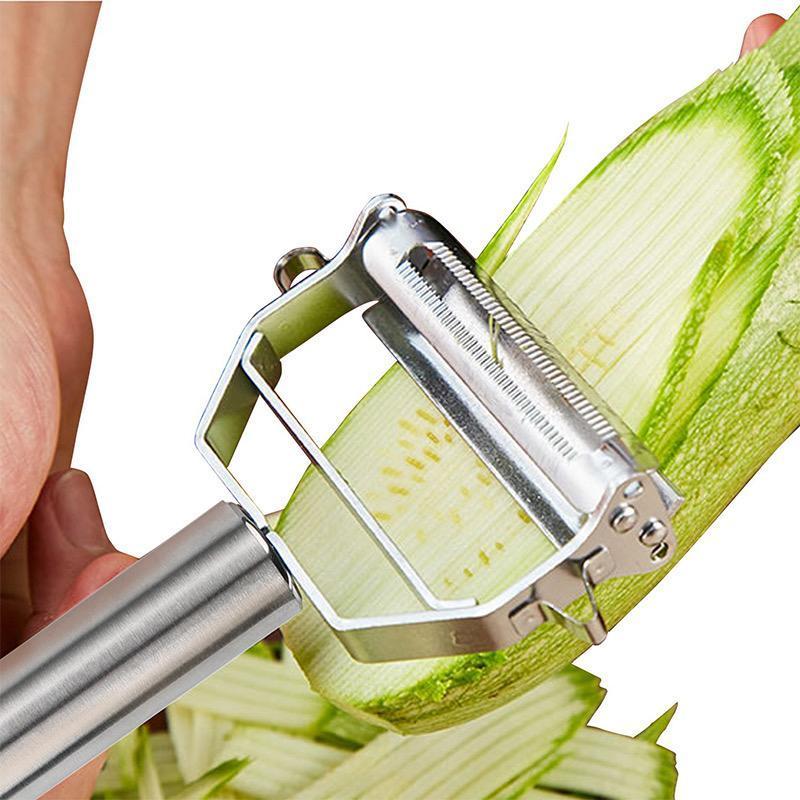 Belro ultra-sharp stainless steel vegetable peeler with ergonomic handle, ideal for peeling and preparing vegetables efficiently.
