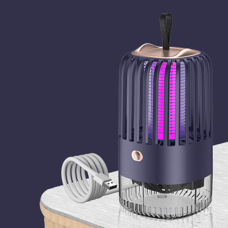 Belro USB ultrasonic mosquito repellent lamp for outdoor pest control, compact device with LED indicator for home and garden use.