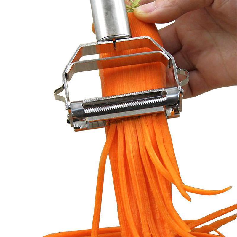 Belro stainless steel multifunction vegetable peeler with ultra-sharp blades, suitable for peeling various vegetables in the kitchen.