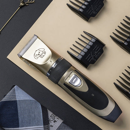 Belro Silent Fur Trimmer Set for Dogs, pet grooming accessories with precision blades and ergonomic design.