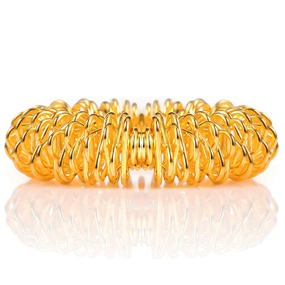 Belro acupressure finger massage rings with textured spikes for sensory stimulation, designed for home and kitchen relaxation.