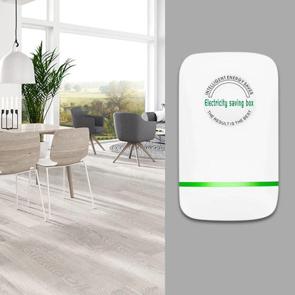 Belro Energy Saver Box electronics device with E14 base, compact design, and energy-efficient features for reducing power consumption