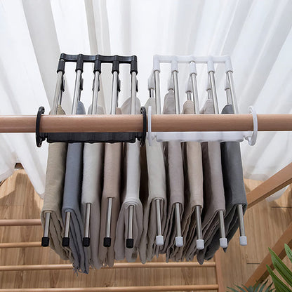 Belro multifunctional hanger for pants, made of durable material, designed for efficient storage and organization in home and garden.
