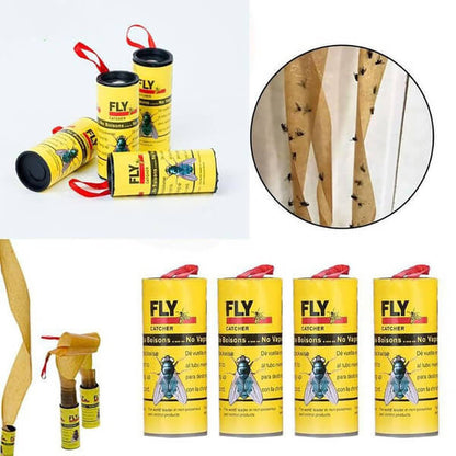 Belro Fly Swatter Roller for pest control, featuring a durable handle and mesh surface, designed for outdoor home pest management.