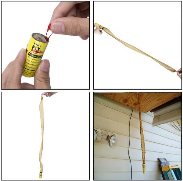 Belro fly swatter roller for pest control, showing a close-up of the handheld tool with mesh surface for outdoor pest removal.