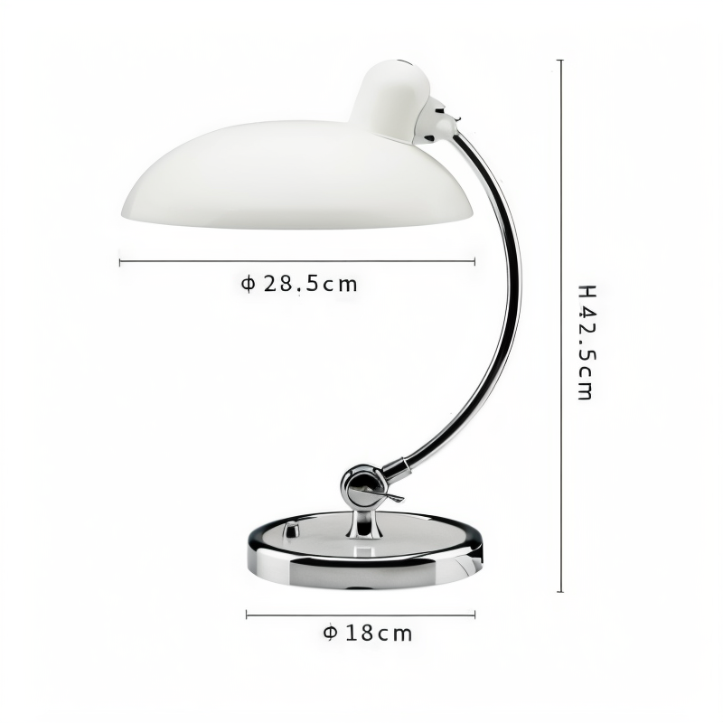 Vintage iron dome desk lamp by Belro with adjustable arm, perfect for modern or vintage-inspired electronics and lighting setups.