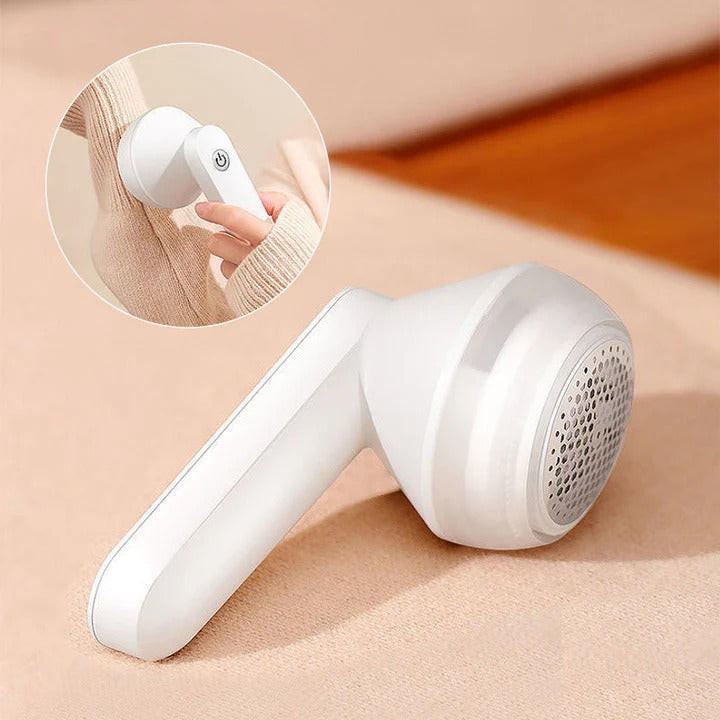 Belro rechargeable anti-pilling razor for outdoor use, featuring a compact design to remove fuzz from fabrics and outdoor textiles.