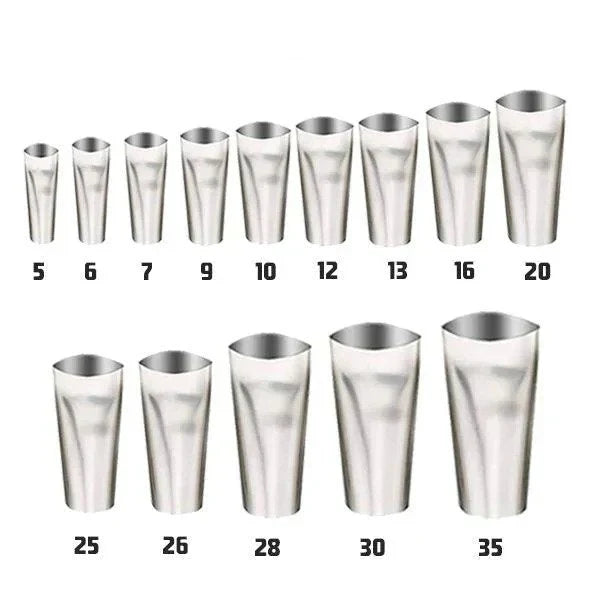 Belro 14-piece caulking finisher set with various tools for sealing and finishing caulk in home repair projects.