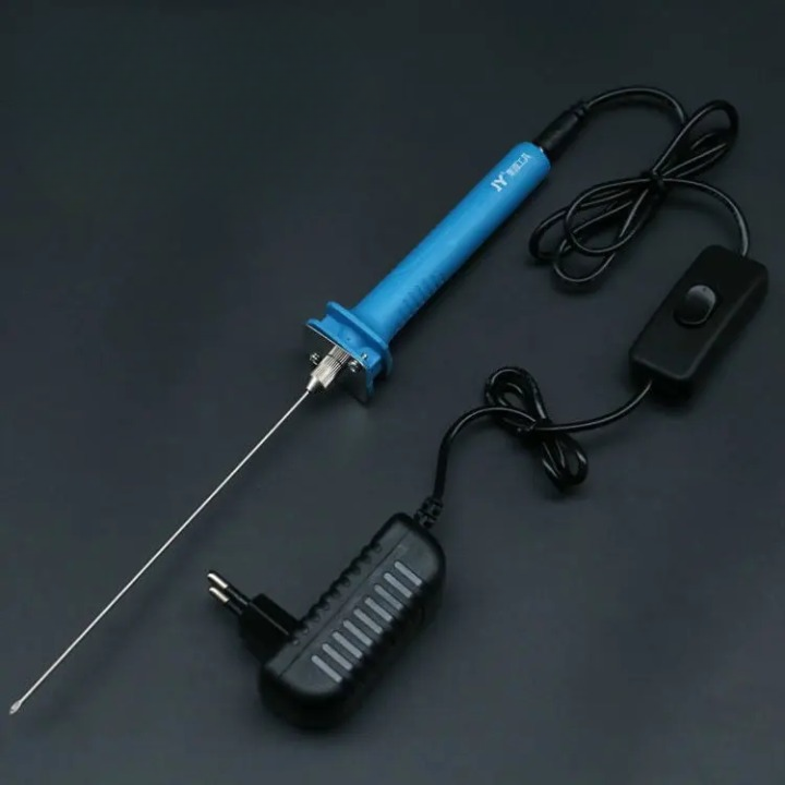 Electric foam cutter by Mivoza, featuring a hot wire for precise, effortless, and safe foam cutting in arts and crafts projects.