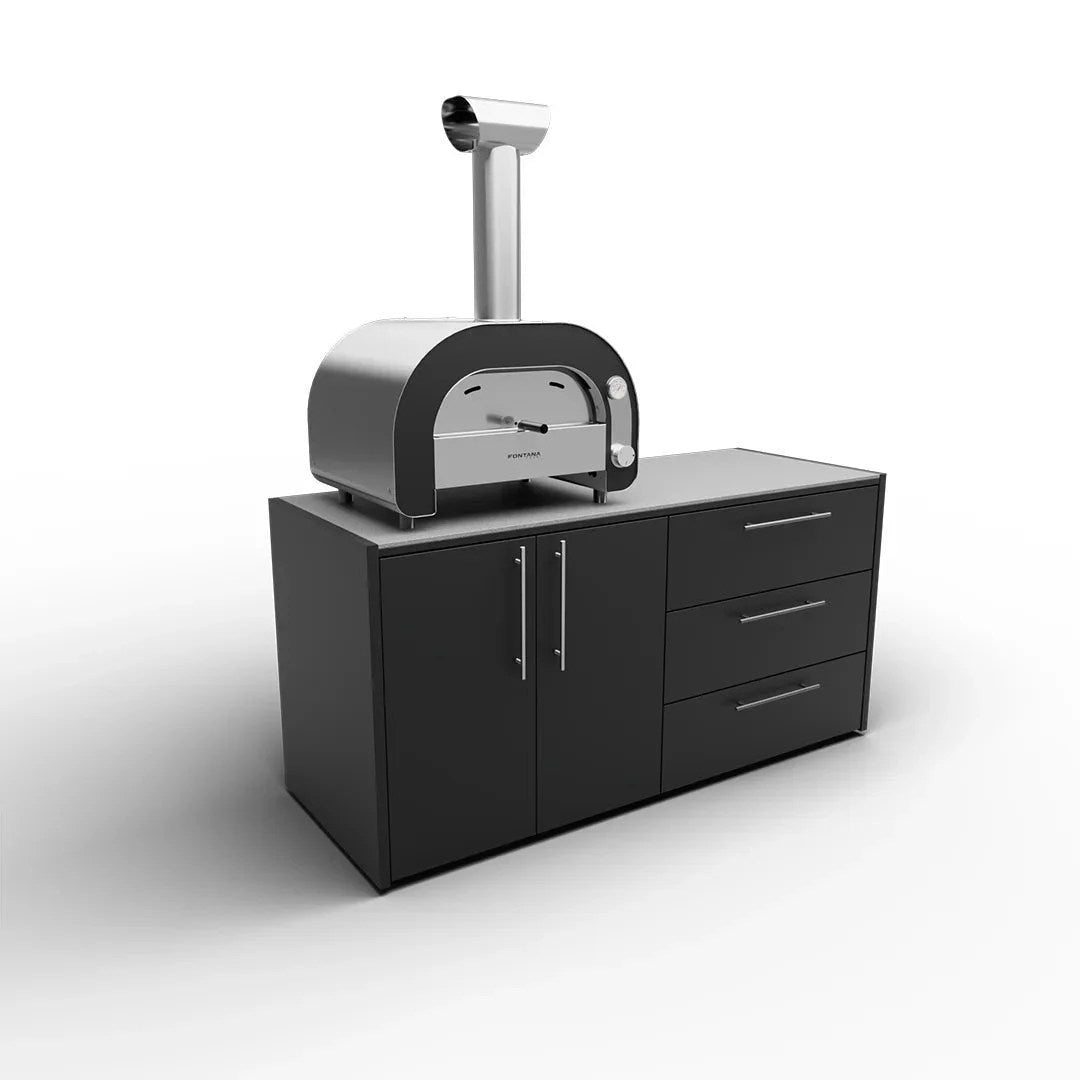 Casavibeo Maestro 60 Gas Oven with dual oven doors and storage drawer, featuring a sleek stainless steel finish.
