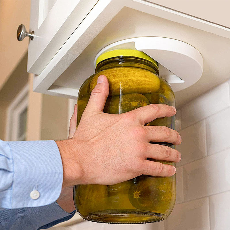 Belro glass lid opener, an electronic kitchen tool with a sleek design, designed to easily open stubborn glass lids.