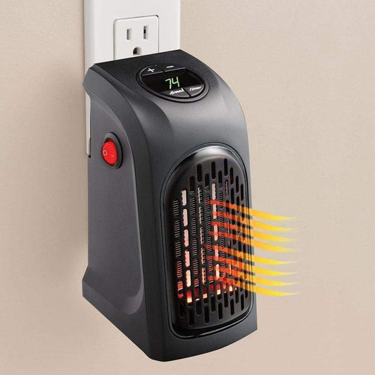 Belro 2.0 portable electric heater, compact home appliance with digital controls, ideal for space heating.