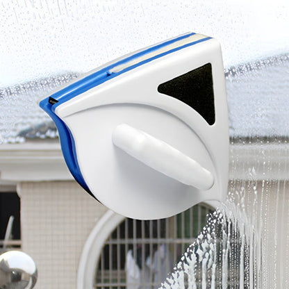 Belro magnetic window cleaner tool with dual cleaning pads and magnetic handles for easy glass cleaning.