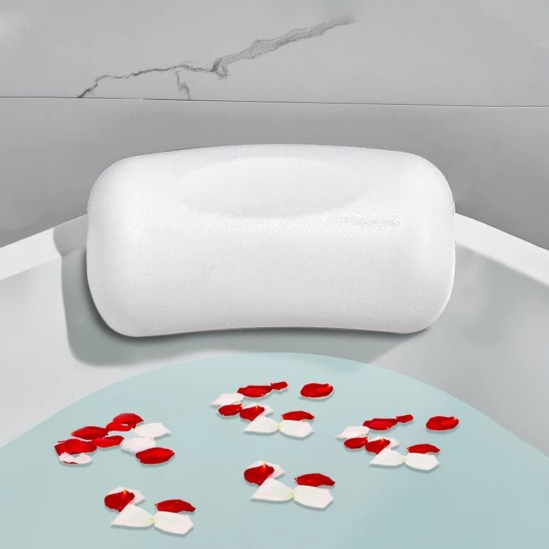 Belro ergonomic neck pillow for relaxing at home, designed for head and neck support, ideal for comfort and spa-like relaxation.